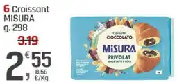 Supermercati Dok Croissant MISURA offerta