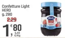 Supermercati Dok Confetture Light HERO offerta