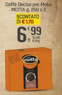 Supermercati Dok Caffè Deciso per Moka MOTTA offerta