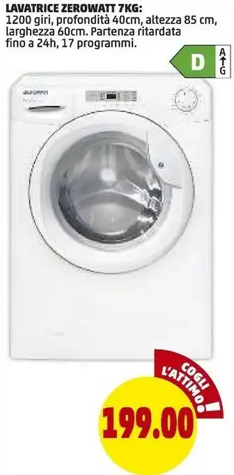 Toz 272d-s lavatrice caricamento dall'alto 7 kg 1200 giri/min bianco