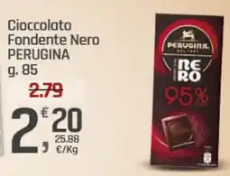 Supermercati Dok Cioccolato Fondente Nero PERUGINA offerta