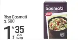 Supermercati Dok SELEX Riso Basmati offerta