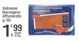 Supermercati Dok SELEX Salmone Norvegese Affumicato offerta