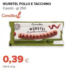 Tigre Consilia wurstel pollo e tacchino offerta