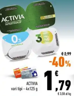 Conad ACTIVIA offerta