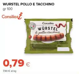 Tigre Consilia wurstel pollo e tacchino offerta
