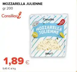 Tigre Consilia mozzarella julienne offerta