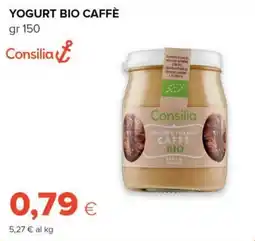 Tigre Consilia yogurt bio caffè offerta