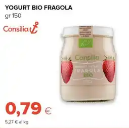 Tigre Consilia yogurt bio fragola offerta