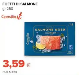 Tigre Consilia filetti di salmone offerta