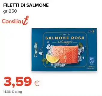 Consilia filetti di salmone