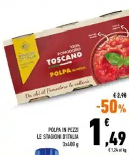 Conad Polpa in pezzi LE STAGIONI D'ITALIA offerta