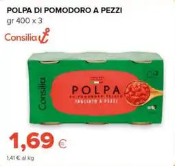 Tigre Consilia polpa di pomodoro a pezzi offerta