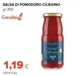 Tigre Consilia salsa di pomodoro ciliegino offerta