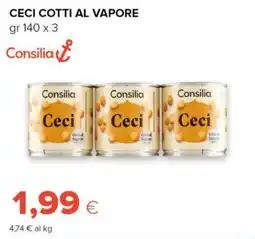 Tigre Consilia ceci cotti al vapore offerta