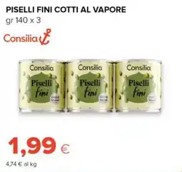 Tigre Consilia piselli fini cotti al vapore offerta