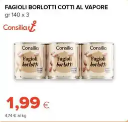 Tigre Consilia fagioli borlotti cotti al vapore offerta