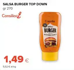 Tigre Consilia salsa burger top down offerta