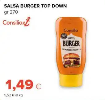 Tigre Consilia salsa burger top down offerta
