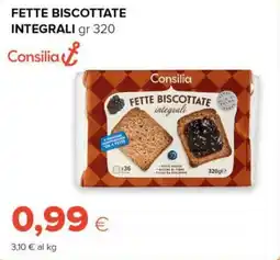 Tigre Consilia fette biscottate integrali offerta