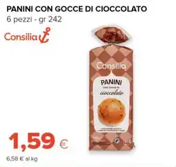 Tigre Consilia panini con gocce di cioccolato offerta