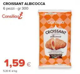 Tigre Consilia croissant albicocca offerta