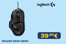 Euronics logitech MOUSE G502 HERO offerta