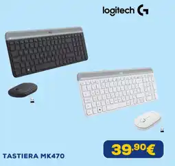 Euronics logitech TASTIERA MK470 offerta