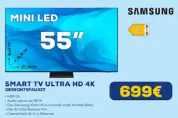 Euronics SAMSUNG SMART TV ULTRA HD 4K QE55QN70FAUXZT offerta