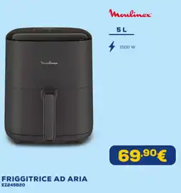 Euronics Moulinex FRIGGITRICE AD ARIA EZ245B20 offerta