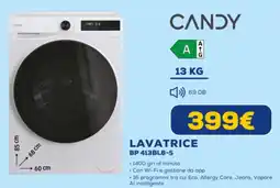 Euronics CANDY LAVATRICE BP 413BL8-S offerta