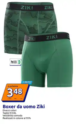 Action Boxer da uomo Ziki offerta