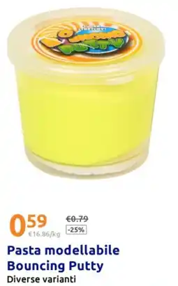 Action Pasta modellabile Bouncing Putty offerta