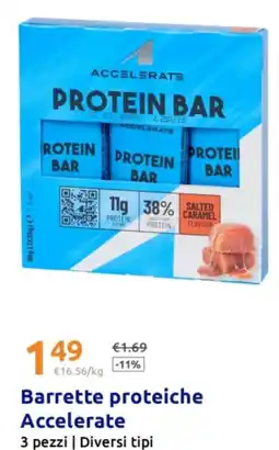 Action Barrette proteiche Accelerate offerta