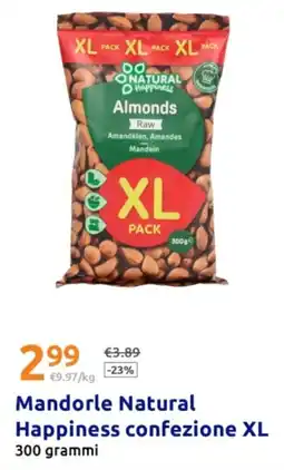 Action Mandorle Natural Happiness confezione XL offerta