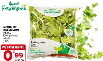 Iperal Lattughino freschissime iperal offerta