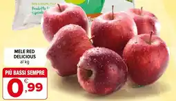 Iperal Mele red delicious offerta