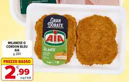 Iperal Milanese o cordon bleu AIA offerta