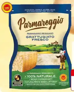 Iperal Parmigiano reggiano dop grattugiato fresco PARMAREGGIO offerta
