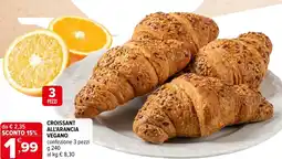 Iperal Croissant all'arancia vegano offerta