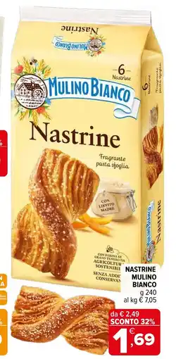 Iperal Nastrine MULINO BIANCO offerta