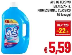 A&O Ace detersivo igienizzante professional classico offerta