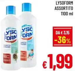 A&O Lysoform offerta