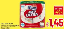 A&O Foxy asso ultra asciugatutto decorato offerta