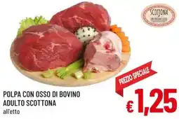 A&O Polpa con osso di bovino adulto scottona offerta