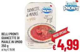 A&O Belli pronti guancette di maiale in umido offerta