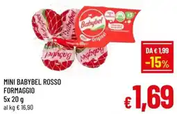 A&O Mini babybel rosso formaggio offerta