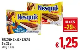 A&O Nesquik snack cacao offerta
