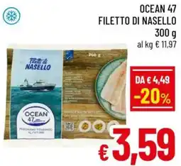 A&O Ocean 47 filetto di nasello offerta