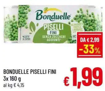 Bonduelle piselli fini